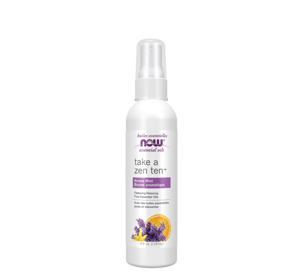 NOW - Take a Zen Ten Aroma Mist - 118 mL