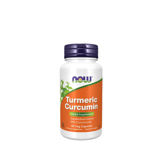 NOW - Turmeric Curcumin - 60 Veg Capsules