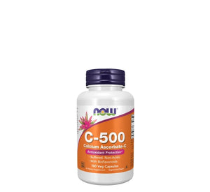 NOW - Vitamin C-500 Calcium Ascorbate-C - 100 Veg Capsules