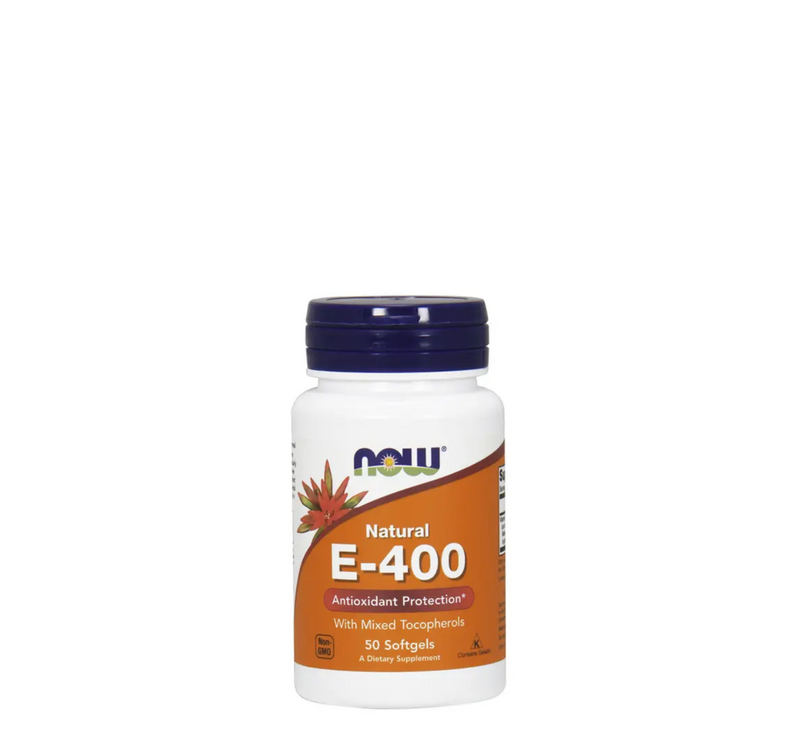 NOW - Vitamin E-400 IU MT - 50 Softgels