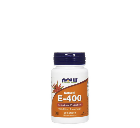 NOW - Vitamin E-400 IU MT - 50 Softgels