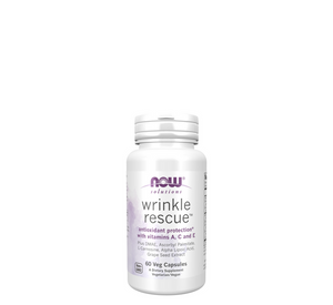 NOW - Wrinkle Rescue - 60 Veg Capsules