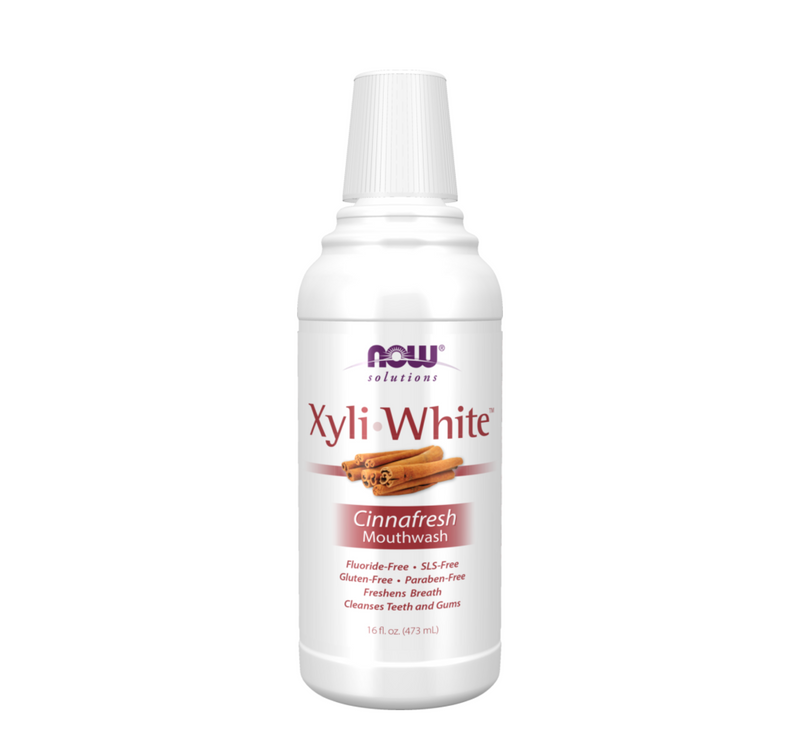 NOW - XyliWhite Cinnafresh Mouthwash - 472 mL