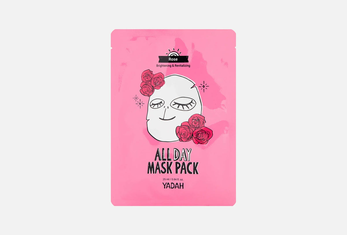Yadah All Day Mask - Rose sheet mask