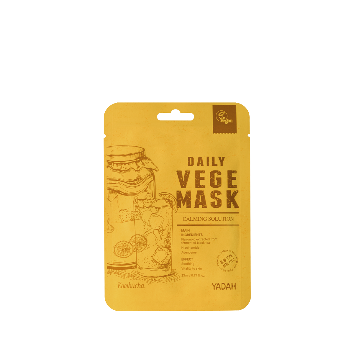 Yadah Daily Vege Mask – Kombucha