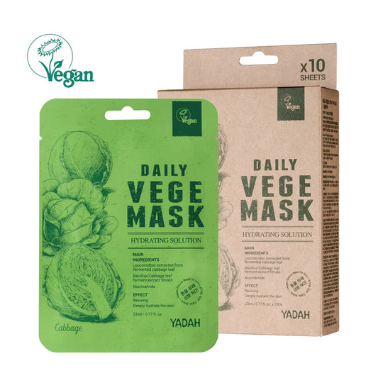 Yadah Daily Vege Mask Pack – Cabbage