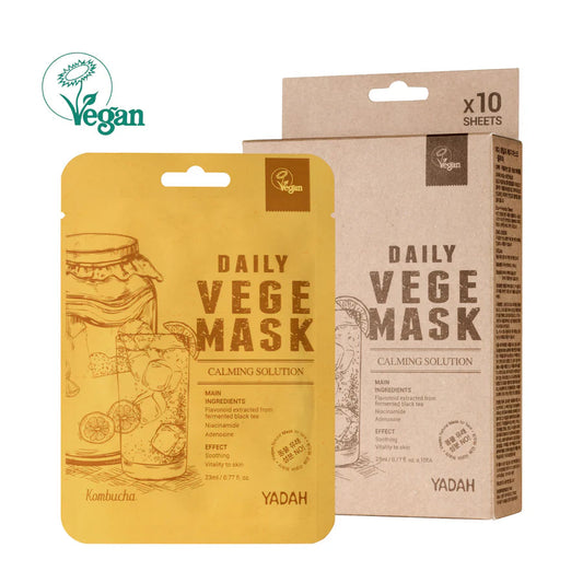 Yadah Daily Vege Mask Pack – Kombucha