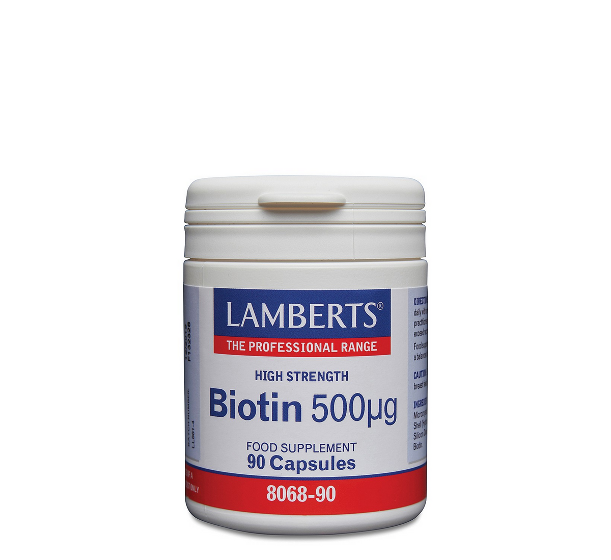Lamberts Biotin 500 mcg 90 capsules
