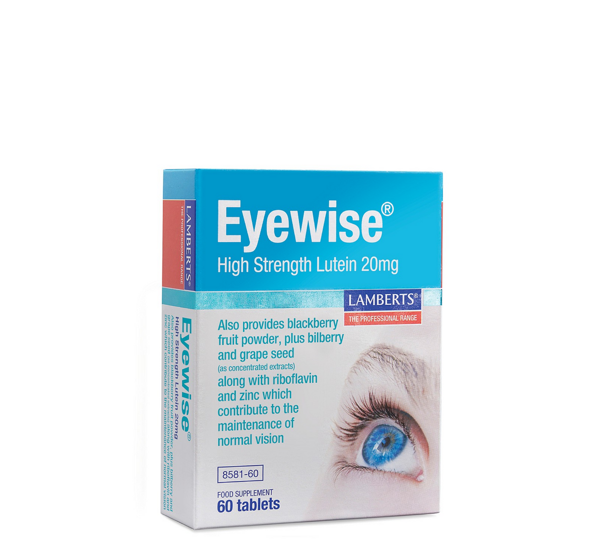 Lamberts Eyewise High Strength Lutein 20 mg, 60 tablets