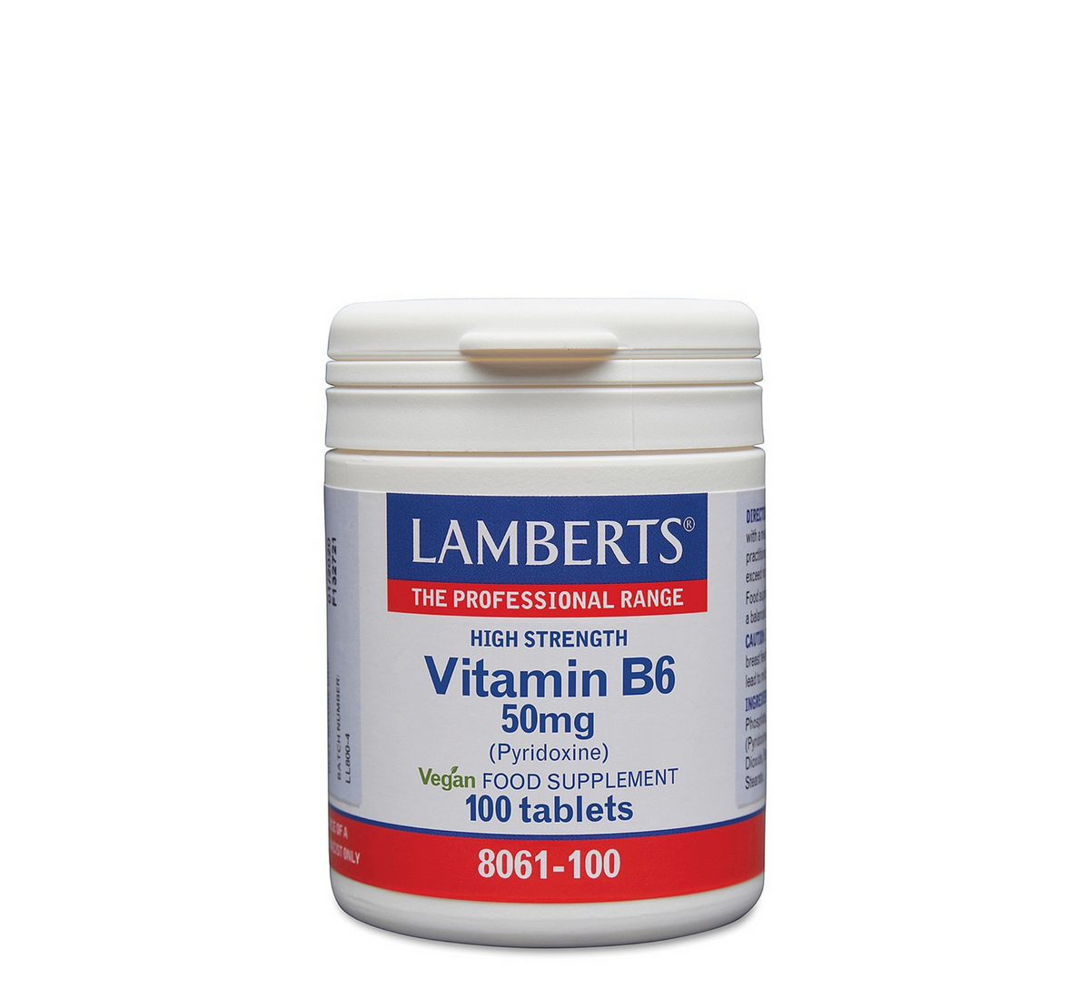 Lamberts Vitamin B6 50 mg 100 tablets