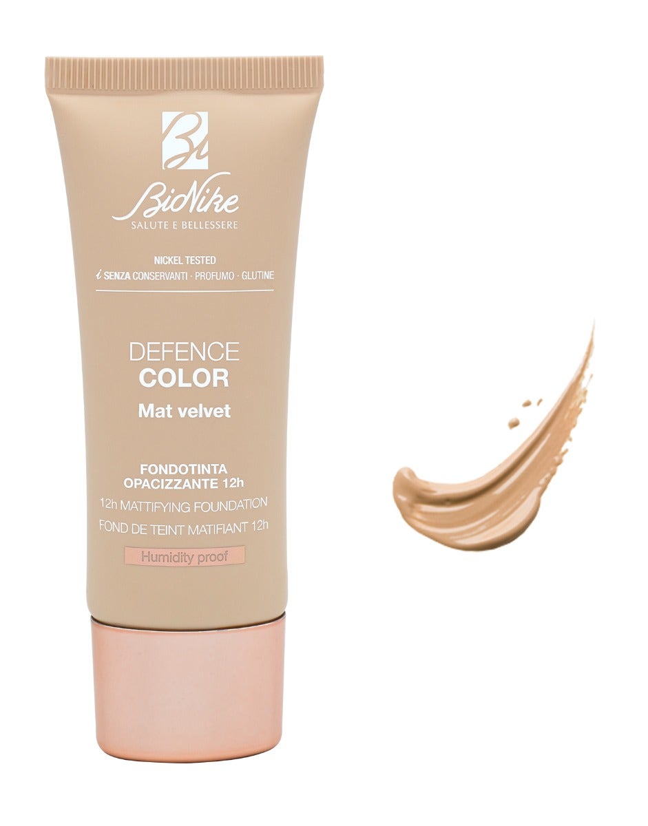 BioNike Mat Velvet 12H Mattifying Foundation, shade 403 Vrai Sable
