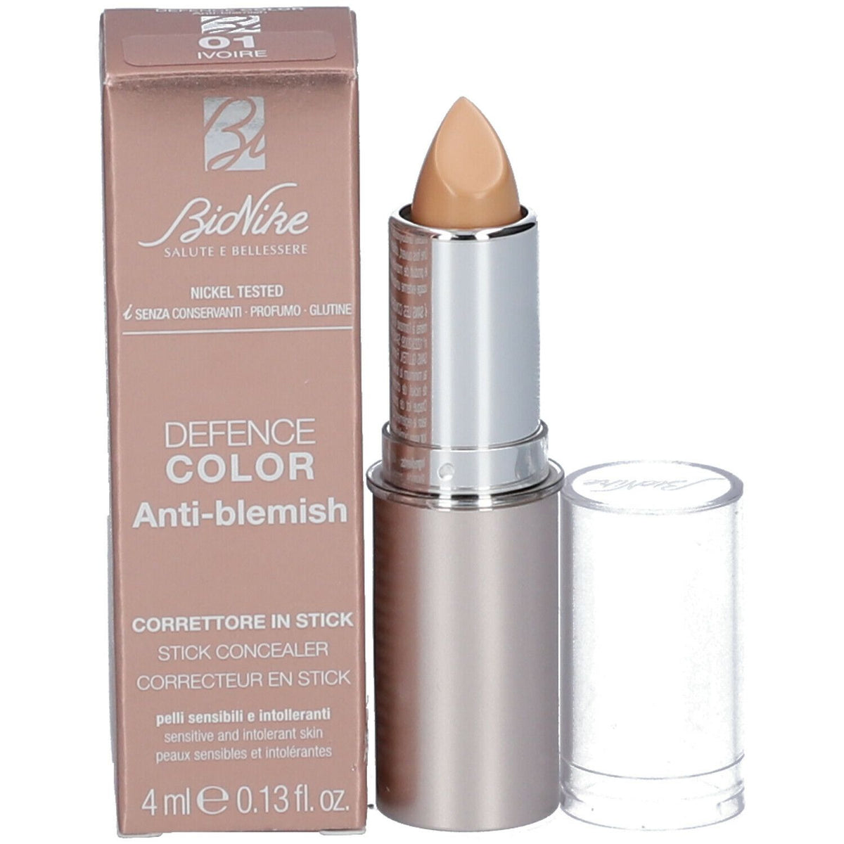 BioNike Defence Color Anti-Blemish Stick Concealer 01 Ivoire, 4 ml
