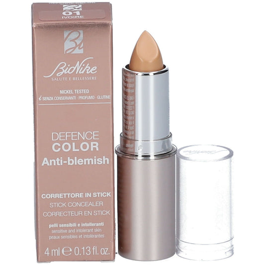 BioNike Defence Color Anti-Blemish Stick Concealer 01 Ivoire, 4 ml