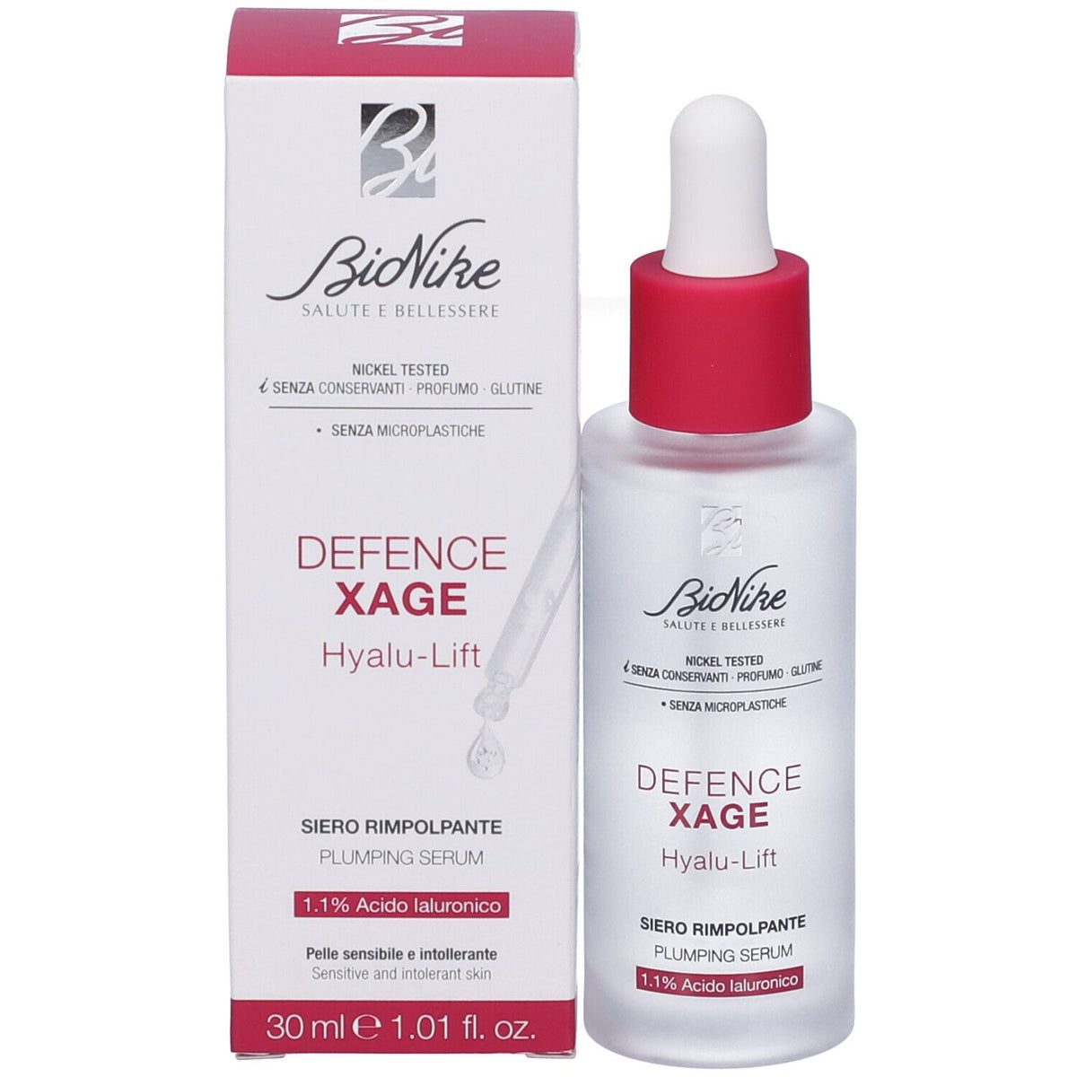 BioNike Defence Xage Hyalu-Lift Plumping Serum 30 ml