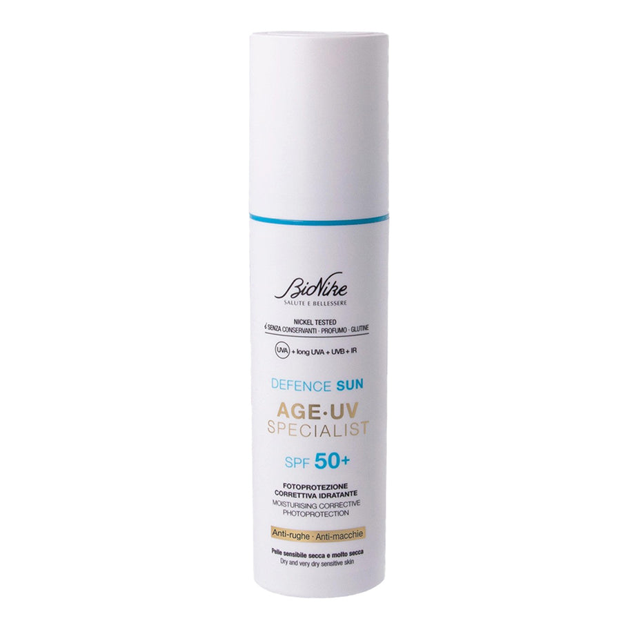 BioNike Defence Sun Age-UV SPF 50+ Hydrating Corrective Photoprotection, 50 ml