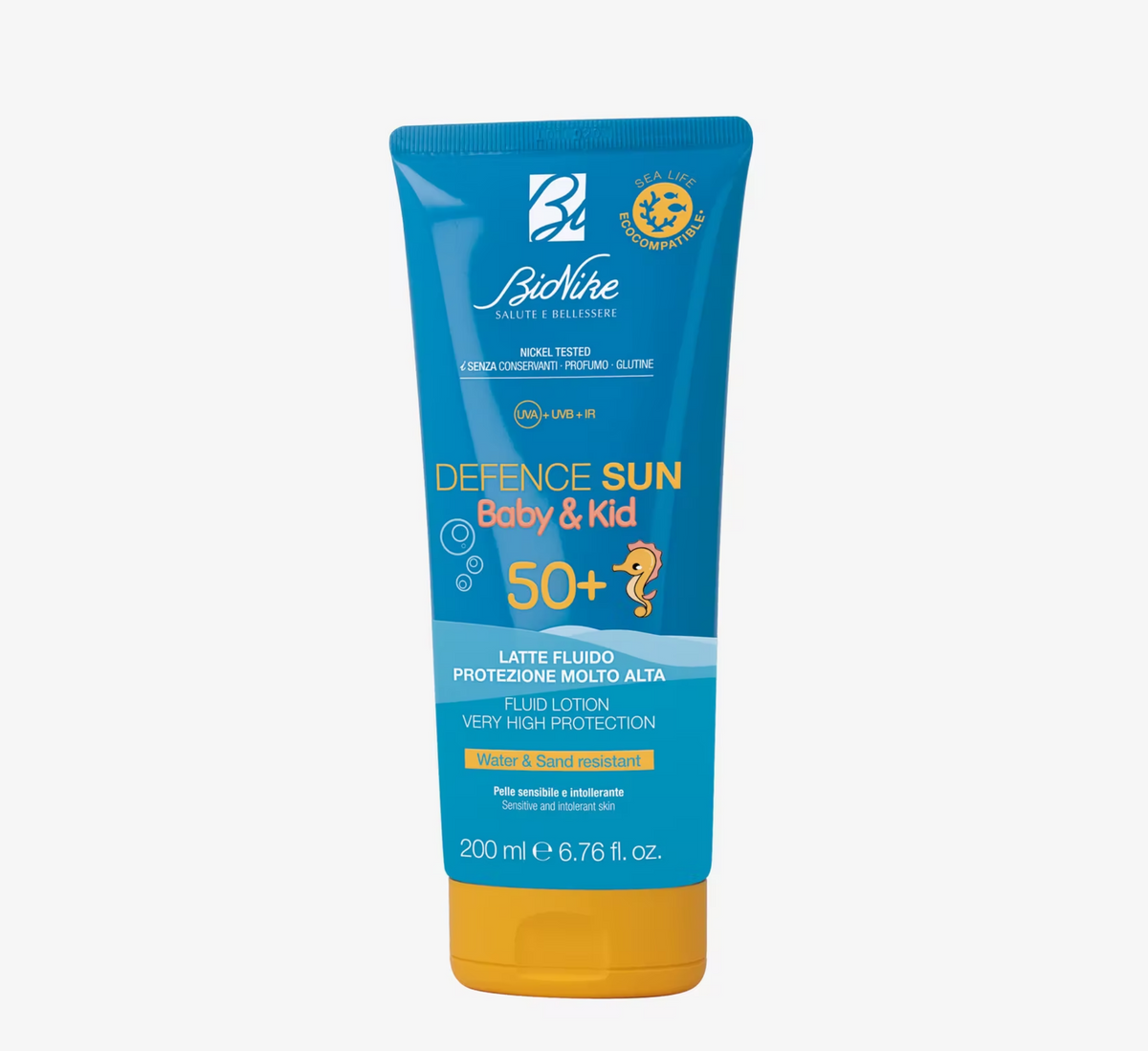 BioNike Defence Sun Baby & Kid Fluid Lotion SPF 50+ 200 ml tube