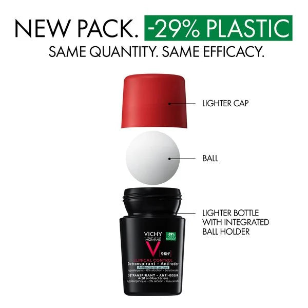 Vichy - Homme Clinical Control 96H Roll-On
