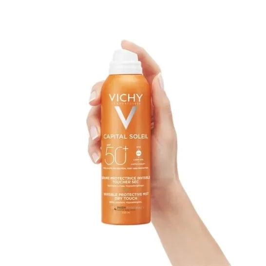 Vichy - Capital Soleil Invisible Hydrating Dry Touch Mist SPF50 - GOLDFARMACI