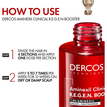 Vichy - Dercos Aminexil Clinical R.E.G.E.N. Booster serum - GOLDFARMACI