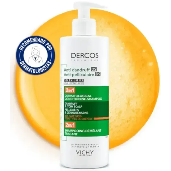 Vichy - Dercos Anti-Dandruff 2-in-1 DS Shampoo - GOLDFARMACI