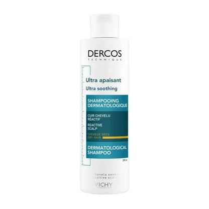 Vichy - Dercos Ultra Soothing Shampoo Sensitive Scalp Dry Hair - GOLDFARMACI