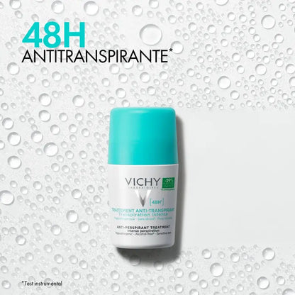Vichy - Deodorant 48H Intensive Anti-Perspirant Treatment Roll-On