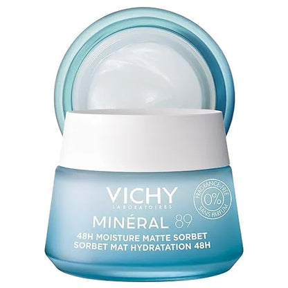 Vichy - Minéral 89 48H Moisture Matte Sorbet - GOLDFARMACI
