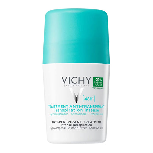 Vichy - Deodorant 48H Intensive Anti-Perspirant Treatment Roll-On