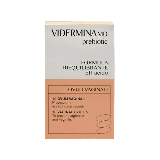 Vidermina - Prebiotic Vaginal Ovules - GOLDFARMACI