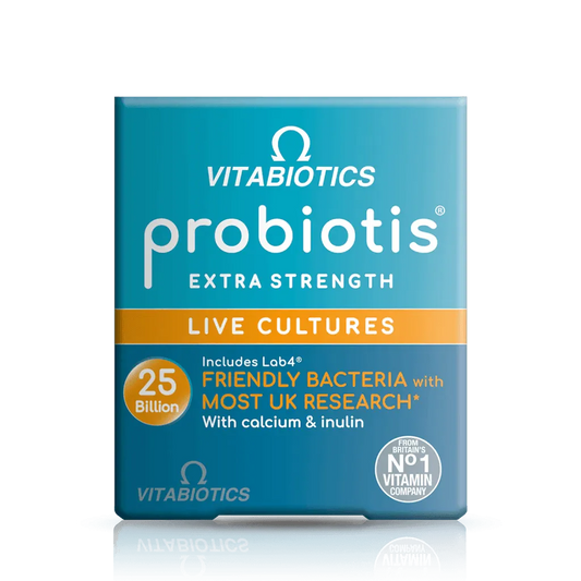 Vitabiotics - Probiotis Extra Strength Live Cultures 30Caps - GOLDFARMACI