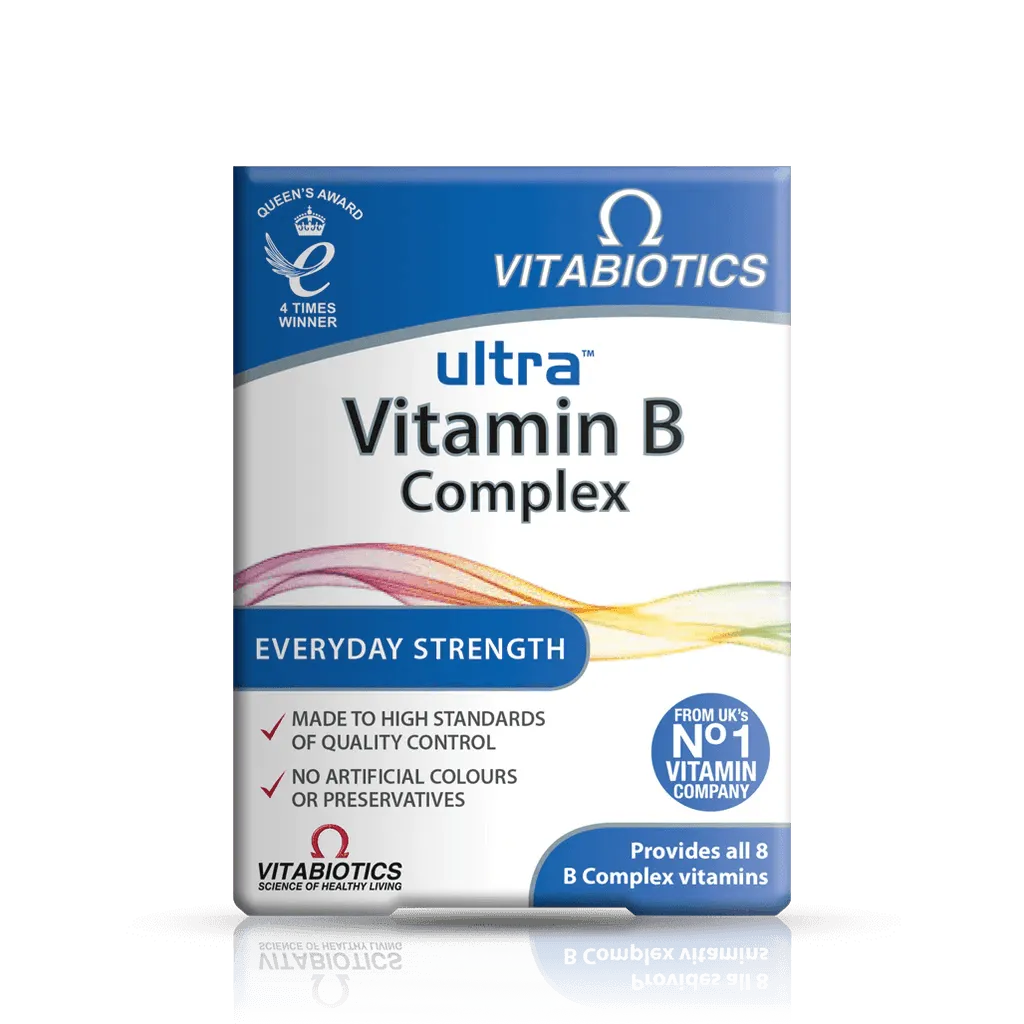 Vitabiotics - Ultra Vitamin B Complex 60 Tabs - GOLDFARMACI