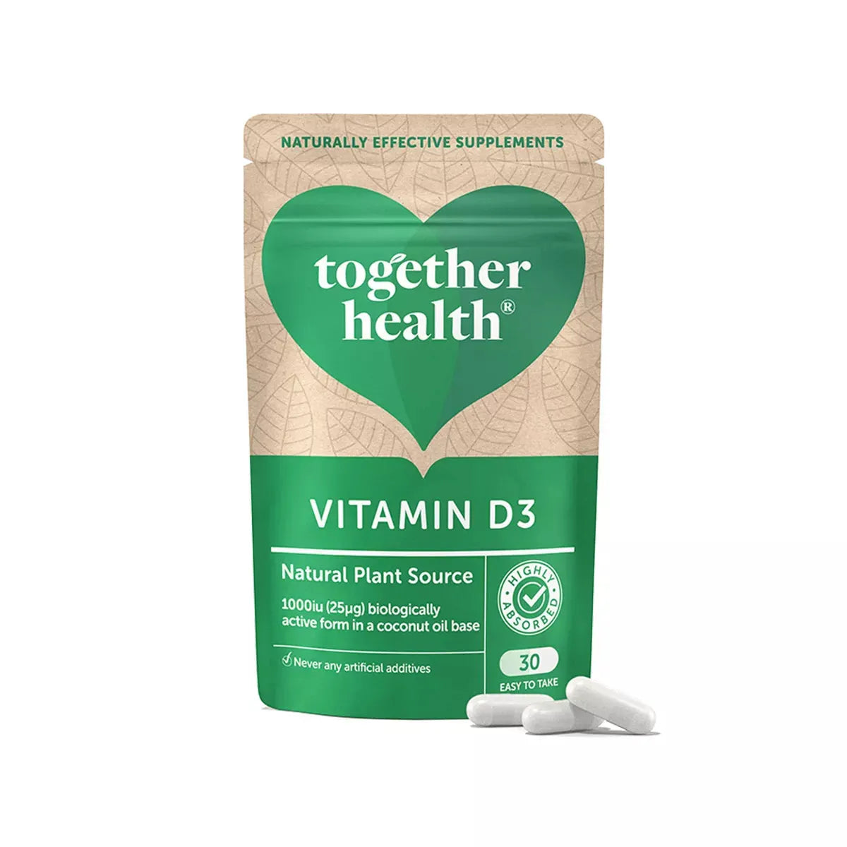 Together Health - Vitamin D3 1000 x30caps - GOLDFARMACI