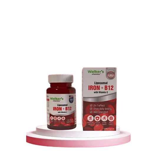 Walker’s Liposomal Iron + Vitamin B12