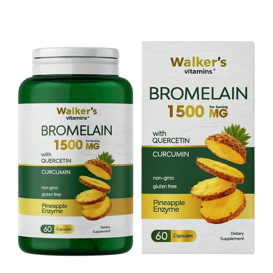 Walker’s Vitamins - Bromelain 1500 mg - GOLDFARMACI