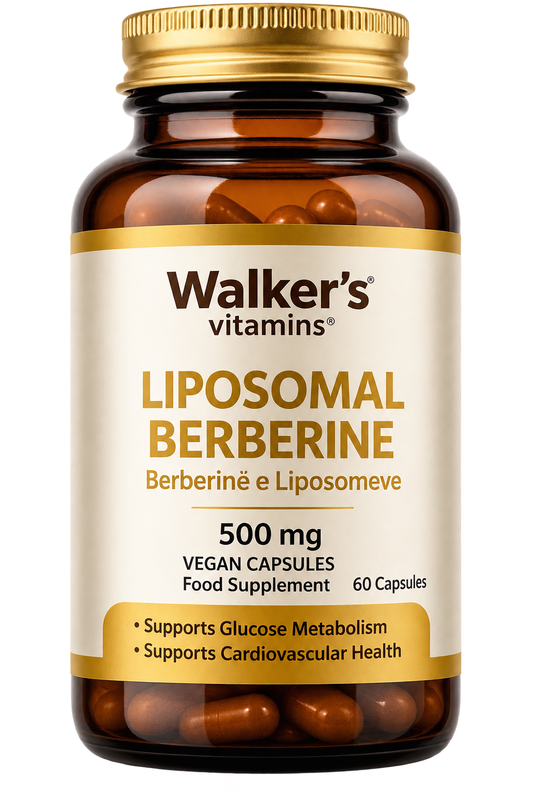 Walker’s Vitamins Liposomal Berberine, 500 mg, 60 vegan capsules