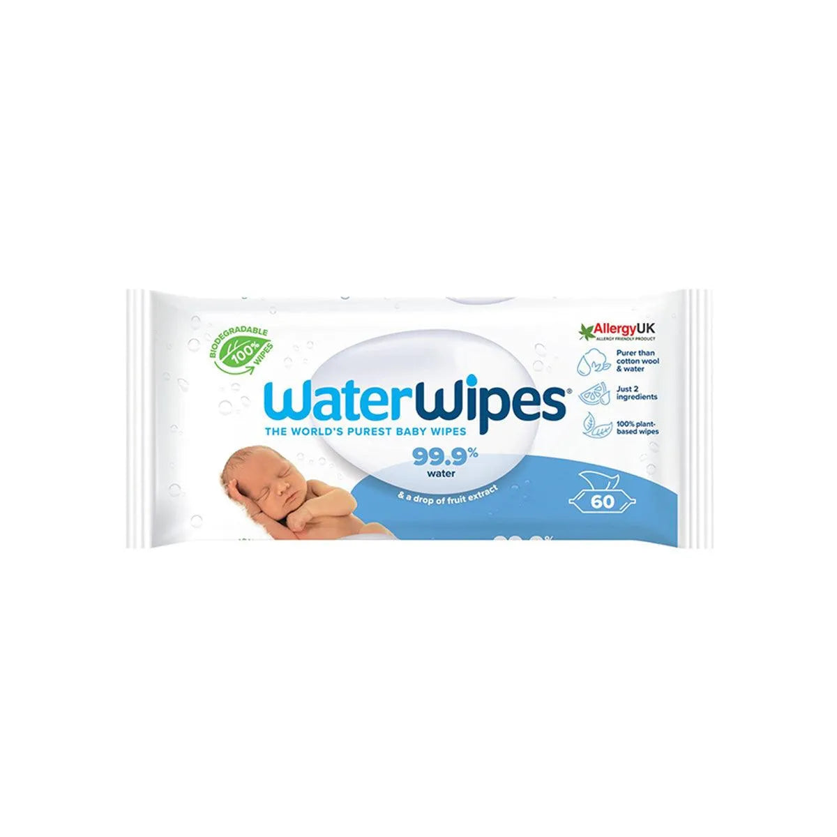 WaterWipes - Baby Wipes - GOLDFARMACI