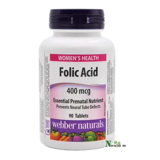 Webber Naturals - Folic Acid 400 mcg