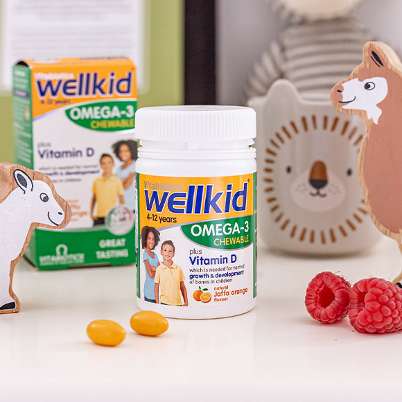 Vitabiotics Wellkid Omega-3 Chewable product image