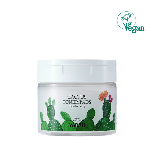 Yadah Cactus Toner Pads 60 Pads 150 ml, disqe toniku, 60 pads