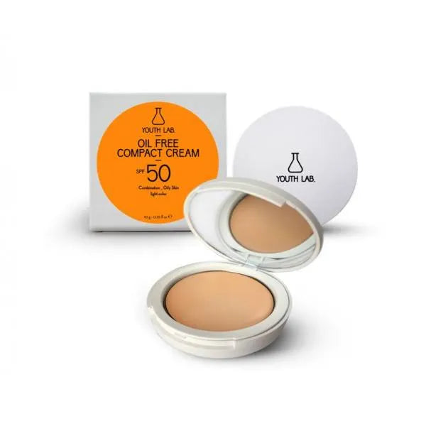 Youth Lab - Oil Free Compact Cream SPF 50 Combination / Oily Skin - Light - GOLDFARMACI