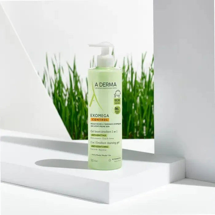 A-Derma - Exomega Control Emollient Cleansing Gel - GOLDFARMACI