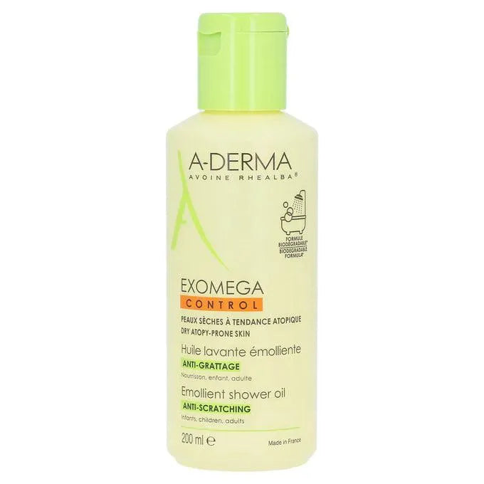 A-Derma - Exomega Control Emollient Cleansing Oil - GOLDFARMACI