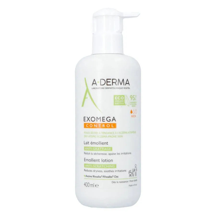 A-Derma - Exomega Control Emollient Milk - GOLDFARMACI