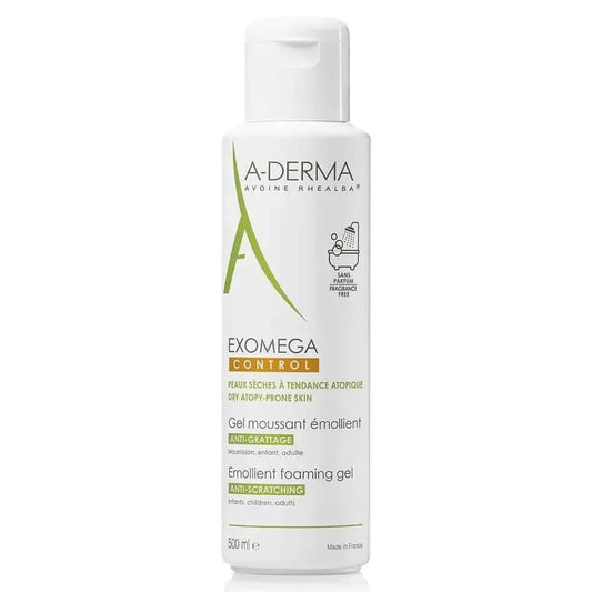 A-Derma - Exomega Control Foaming Gel - GOLDFARMACI