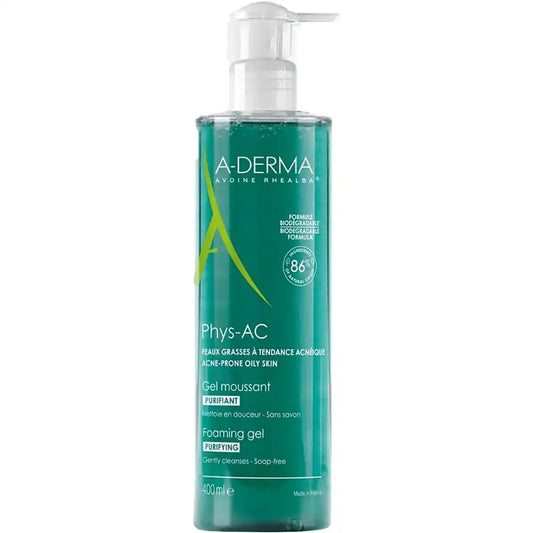 A-Derma - Phys-AC Purifying Foaming Gel - GOLDFARMACI