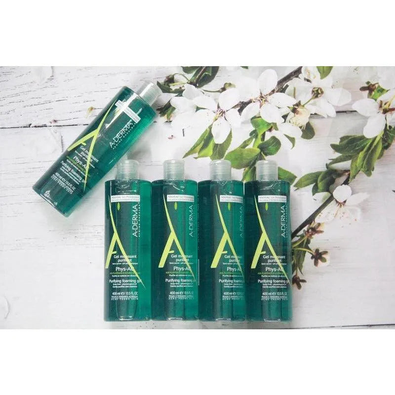 A-Derma - Phys-AC Purifying Foaming Gel - GOLDFARMACI