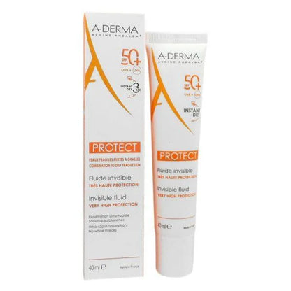 A-Derma - Protect Fluide Invisible SPF50+ - GOLDFARMACI