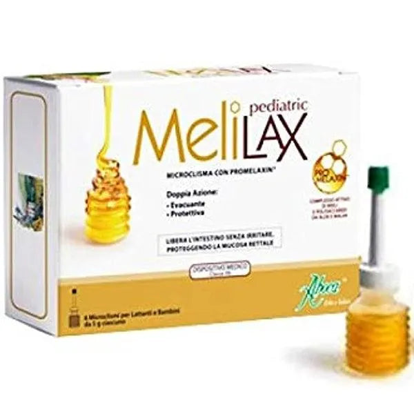 Aboca - Melilax Pediatric, 6 microclisma 5g - GOLDFARMACI