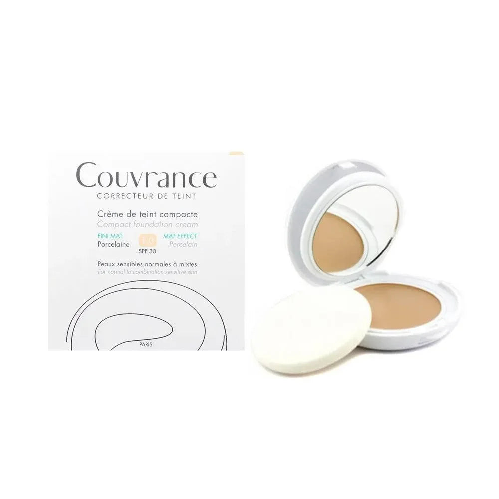 Avène - Couvrance Compact Foundation Cream SPF30 – Matte Finish - GOLDFARMACI
