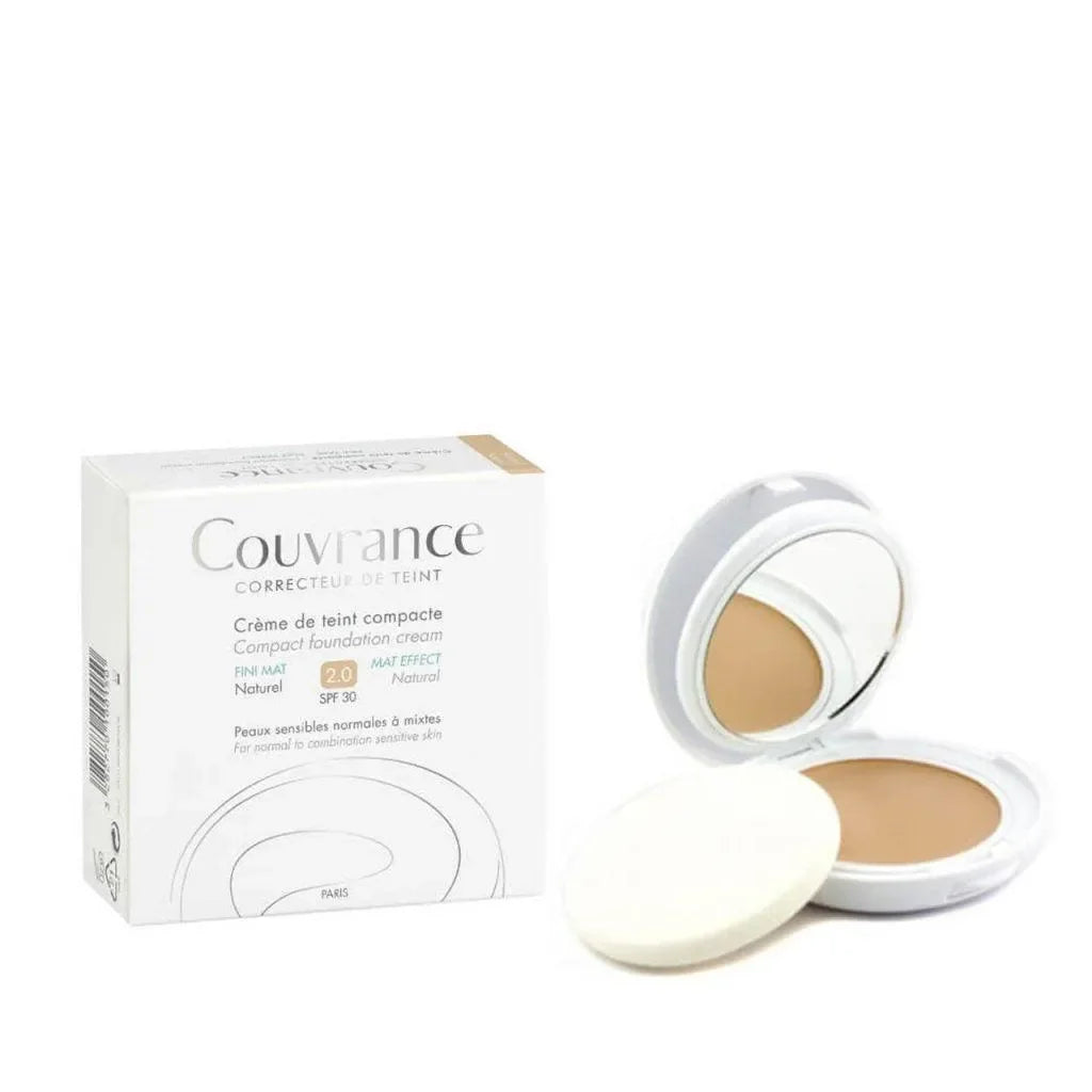 Avène - Couvrance Compact Foundation Cream SPF30 – Matte Finish - GOLDFARMACI